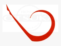 Jackall BinBin Switch T+ Necktie - Master Curly Size F-0380 Gimmick Orange Compatible with all hook sizes.