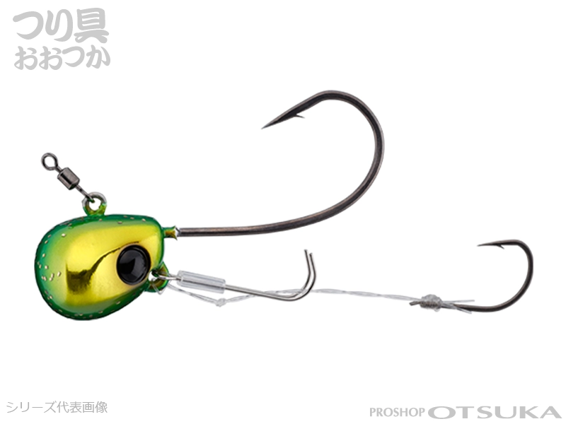 ジャッカル TGビンビンテンヤ鯛夢 固定式5号 5号 #F-0155 グリーンゴールド