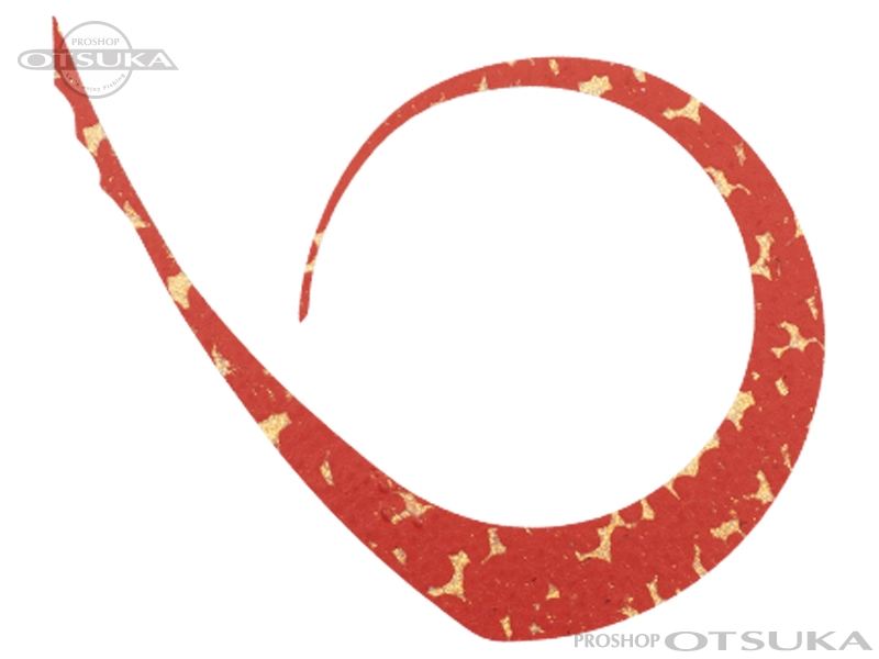 ジャッカル ビンビン玉 カスタムネクタイ マスターカーリー ミディアム  #F0068　オレンジゴールド