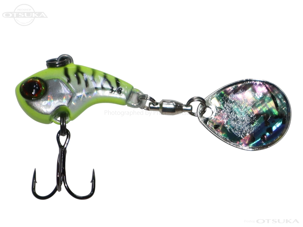 ジャッカル デラクー デラクー 3/8oz 3/8oz シンキング #チャートフラッシュタイガー/アバロン