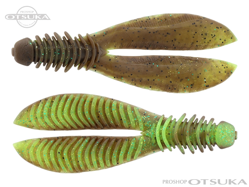 ジャッカル リビングバニー リビングバニー 3.8インチ エラストマー 3.8インチ #グリパン/チャート