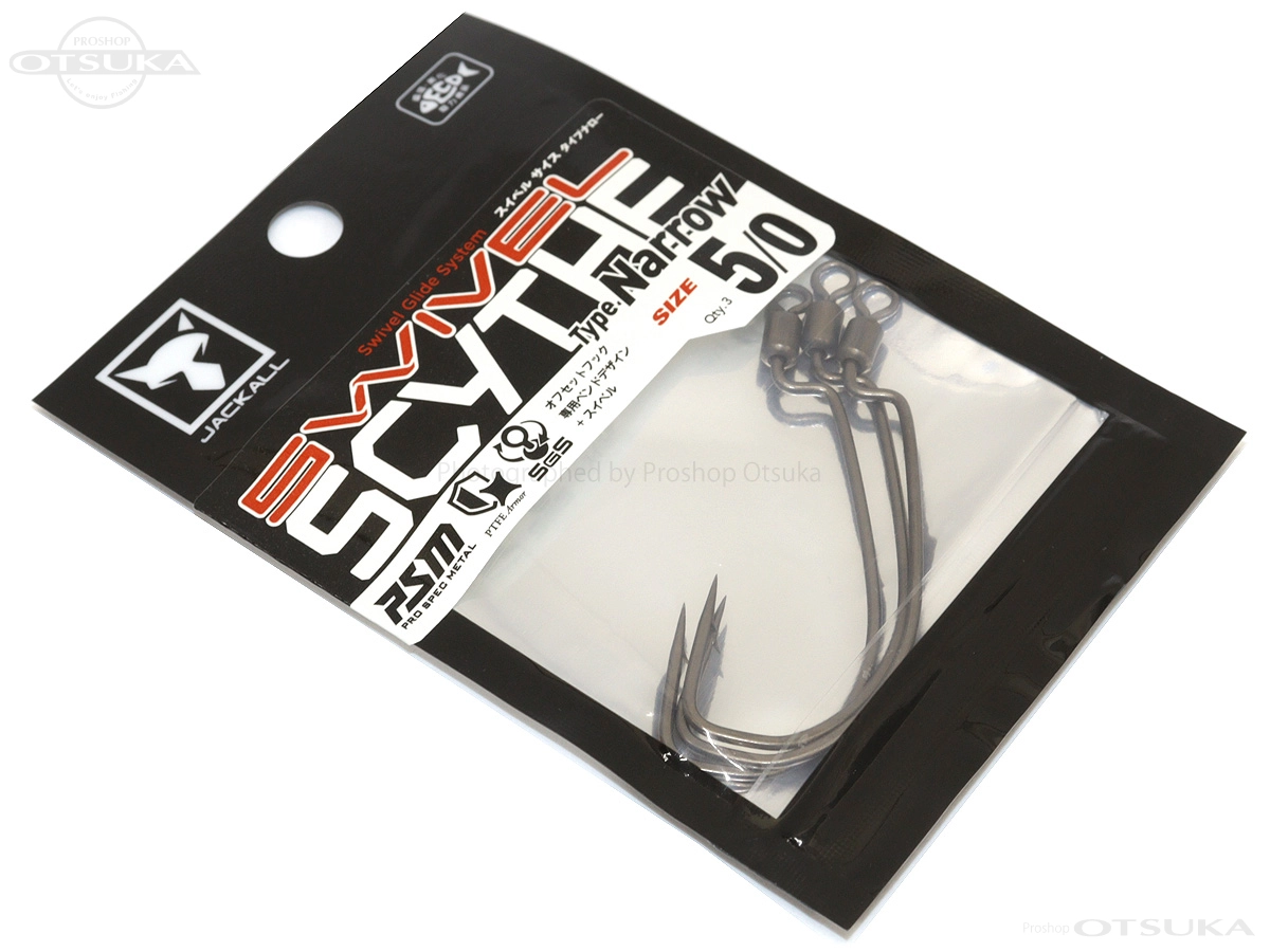 ジャッカル サイス スイベルサイス タイプナロー サイズ　#5/0 