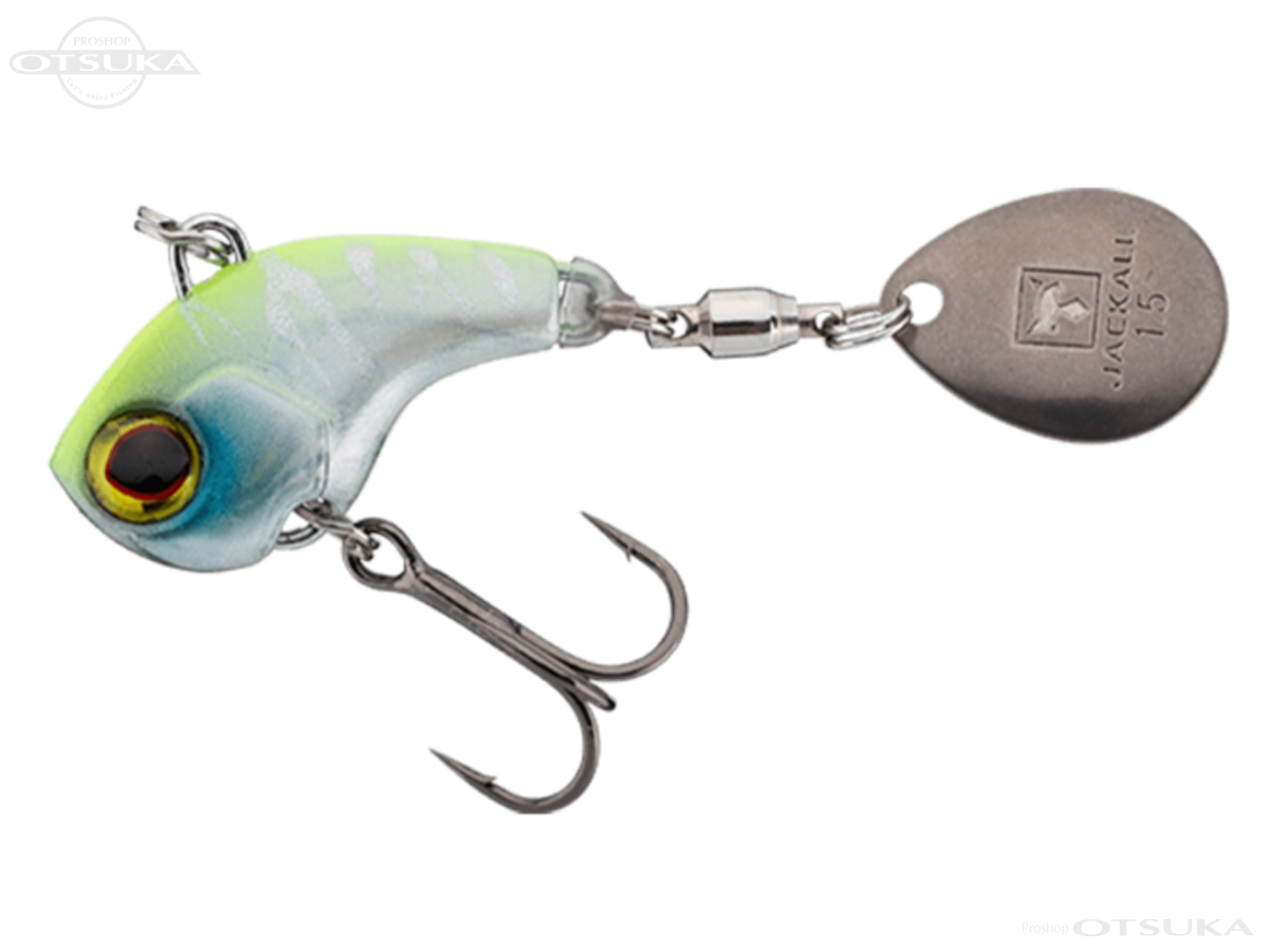 ジャッカル デラクー デラクーファイン 3.5g 3.5g #オーロラライムタイガー