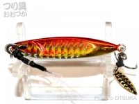 デュオ ドラッグメタルキャスト -  ショット #アカキン 20g　53mm リアウェイトボディ