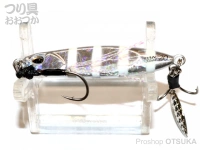 デュオ ドラッグメタルキャスト -  ショット #ゼブラグロー 20g　53mm リアウェイトボディ