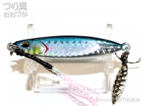 デュオ ドラッグメタルキャスト -  ショット #マイワシ 30g　60mm リアウェイトボディ