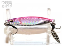 デュオ ドラッグメタルキャスト -  ショット #ピンクバック 15g　47mm リアウェイトボディ