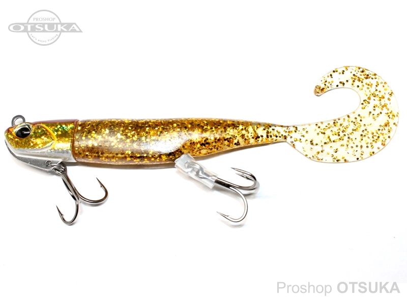 デュオ ビーチウォーカー ハウルグラブセット ヘッド 27g ワーム4インチ #AOA0026 アカキン堀田ゴールドG - プロショップオオツカ