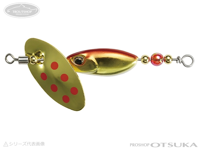 デュオ スピアヘッド リュウキスピナー 5.0g 5.0g 20mm(ボディーサイズ) #アカキン