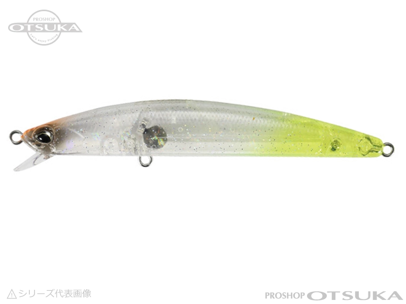 デュオ タイドミノー タイドミノースプラット100SF 100mm 13g スローフローティング #CEA0674 クリアチャートミラージュ