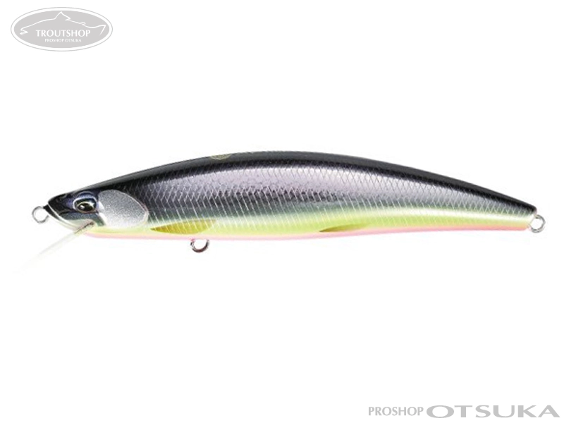 デュオ 鬼鱒 正影110F 110mm 16g フローティング #ASA4532　黒銀