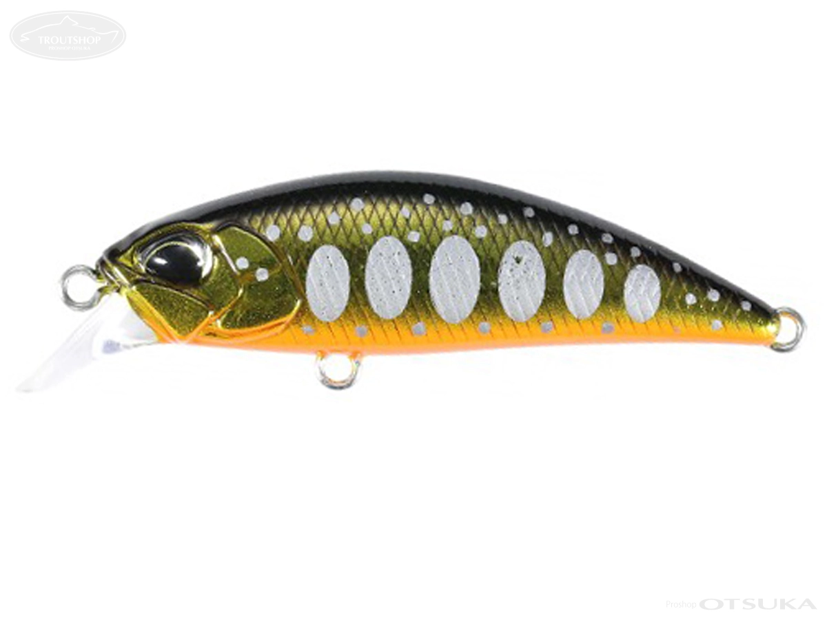 デュオ スピアヘッド リュウキ45S 45mm 4.0g シンキング #黒金イワナ