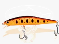water land jerk sonic -  90 Size 40 Black/Orange/Yamame 90mm 12.5g Sinking