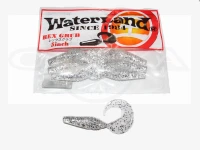 ウォーターランド レックスグラブ  5インチ #06 クリアー/シルバーラメ 5インチ