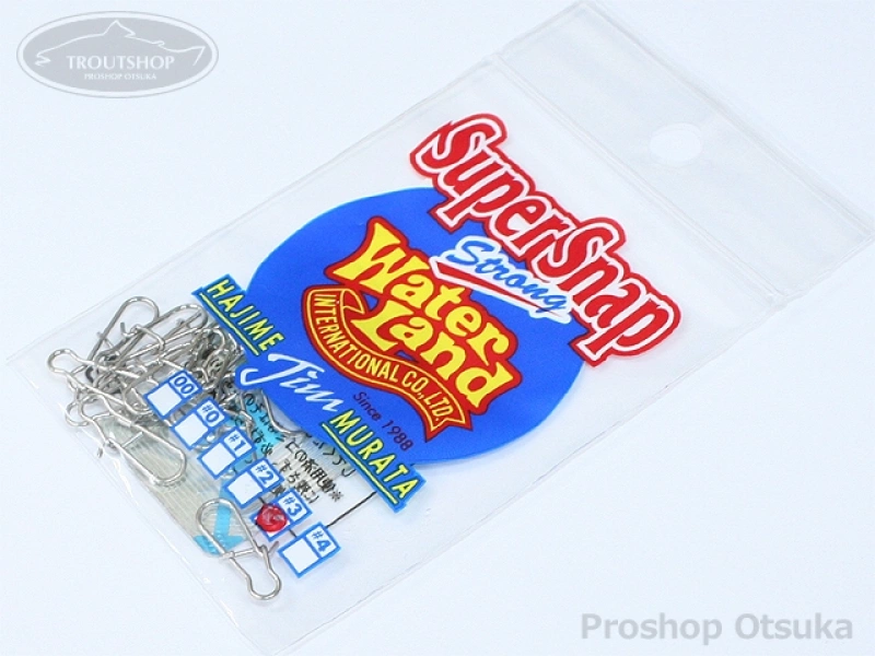 ウォーターランド スナップ・スイベル ウォーターランド スーパースナップ #3 #シルバー