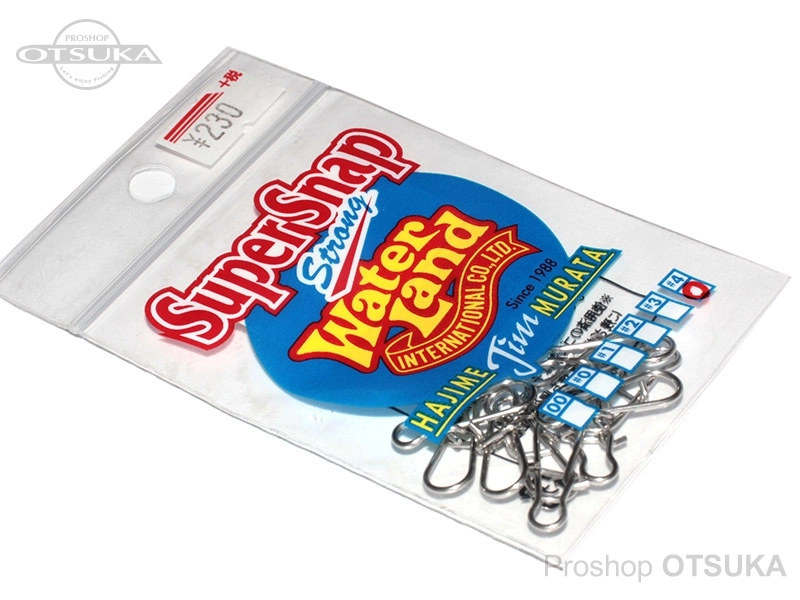 ウォーターランド スナップ スーパースナップ #4 #シルバー