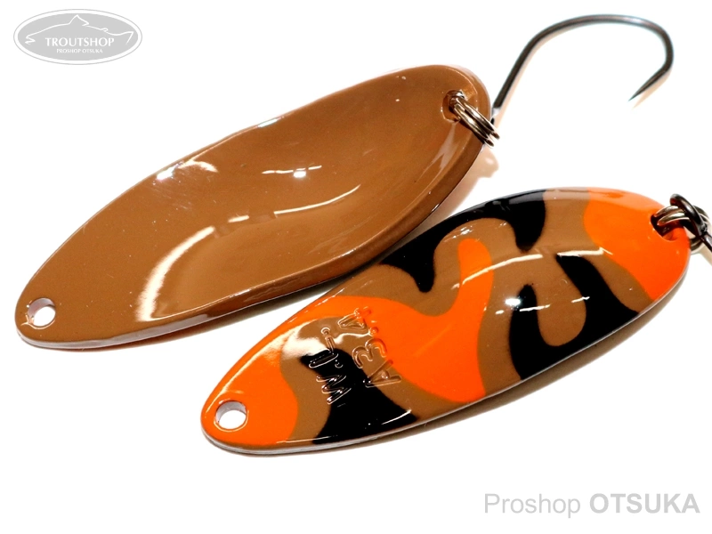 ウォーターランド アルミン アルミン 3.4g 3.4g #C02 ブラウン/オレンジカモ