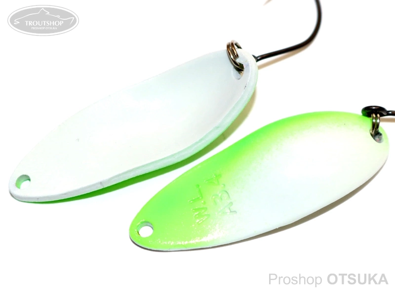 ウォーターランド アルミン アルミン 3.4g 3.4g #グリーン/パワーグロー