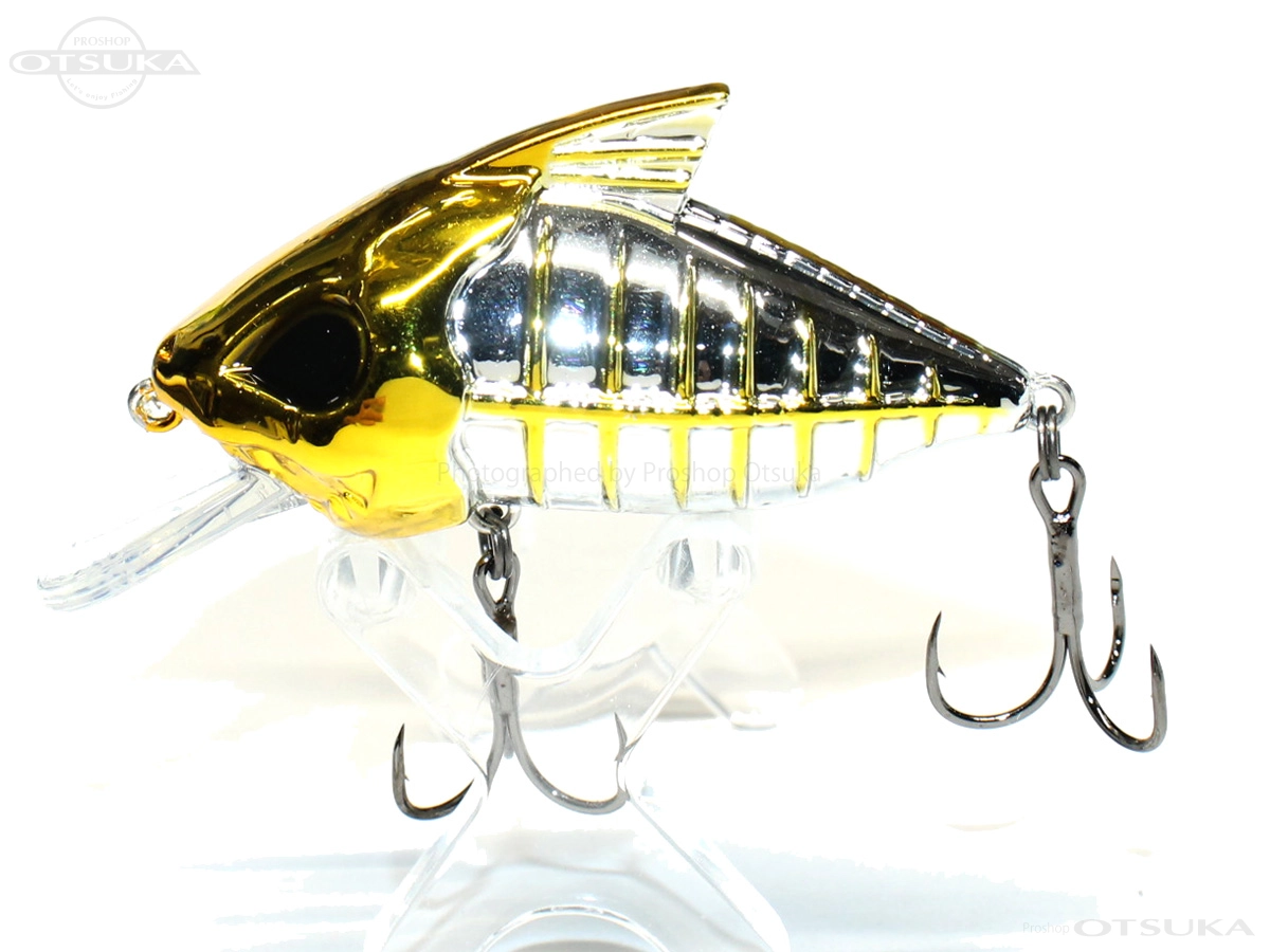 ウォーターランド スケルトンクランク 59mm 15g #05 ゴールドシルバー