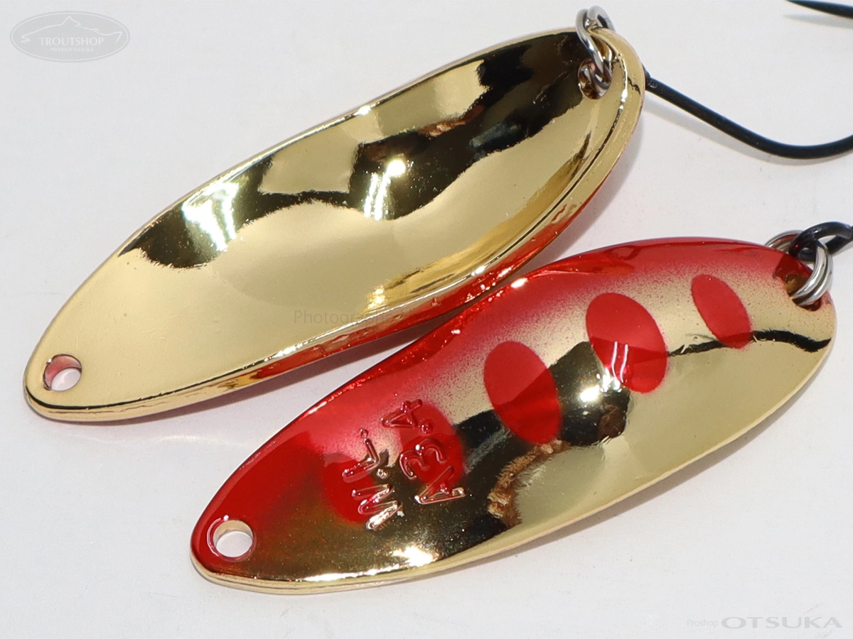 ウォーターランド アルミン アルミン 3.4g 3.4g 有頂天カラー #UT01 赤金ヤマメ