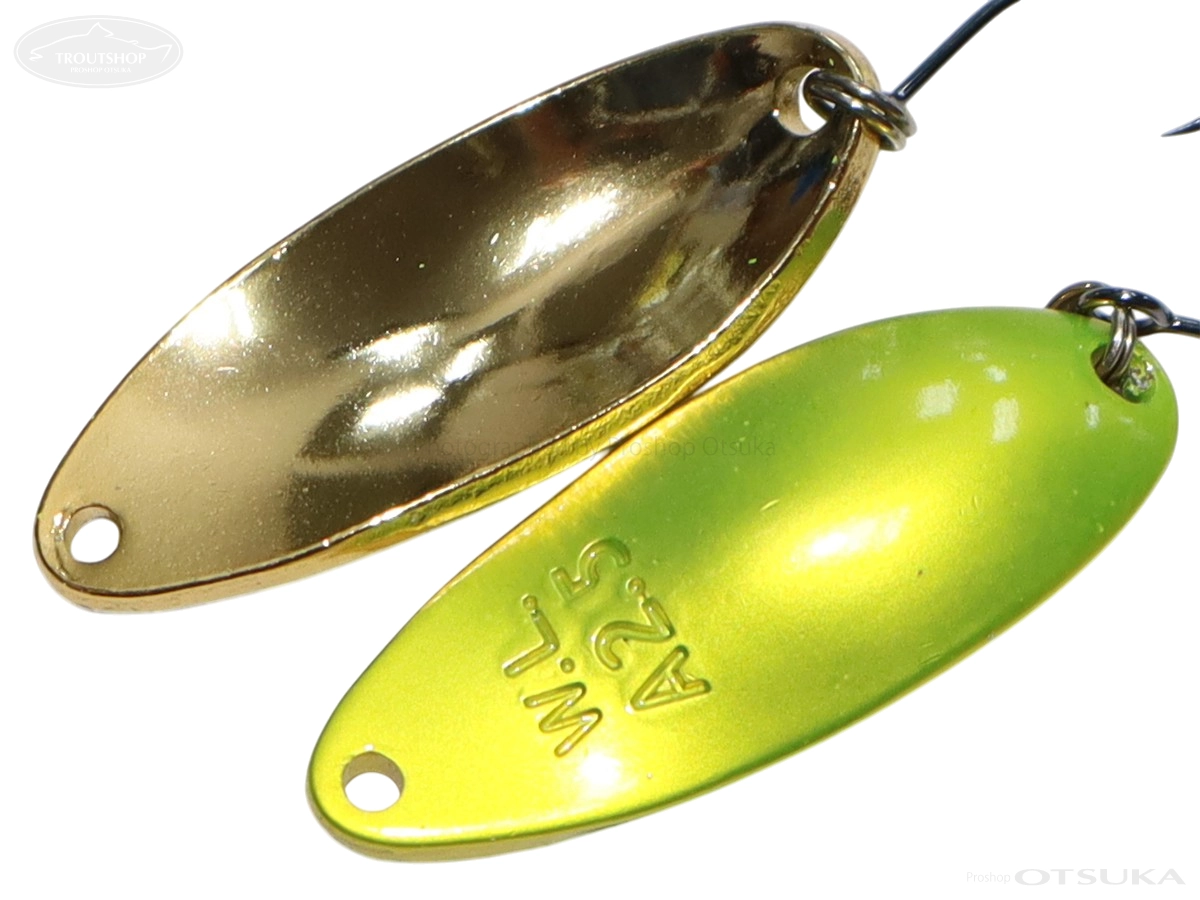 ウォーターランド アルミン 2.5g 2.5g #LIG ライムゴールド の通販
