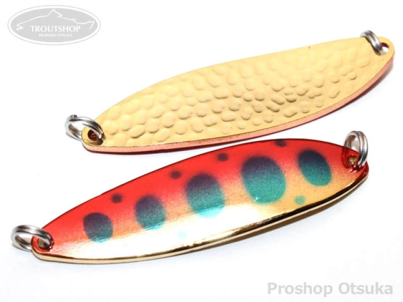 下野オリジナル 桜鱒スプーン 桜鱒スプーン 14g 14g メッキVR #MYR