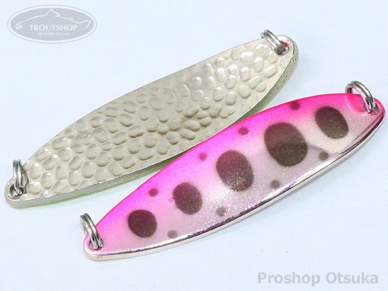 下野オリジナル 桜鱒スプーン 桜鱒スプーン 18g 18g　メッキVR #MYP