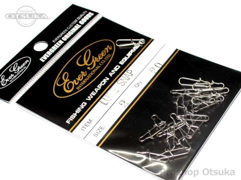 エバーグリーン スナップ ルアースナップ #2 #シルバー