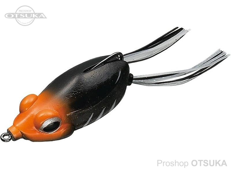 freak freak トップウォータールアー グリーン・ブラック エバーグリーン キッカーフロッグ 5.8cm 13g #619 ブラックボーン の