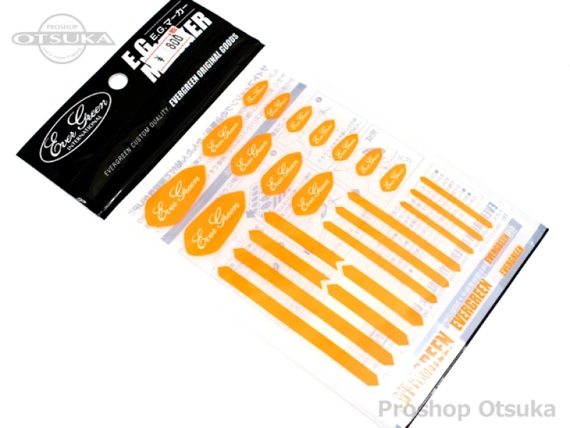 エバーグリーン E.G マーカー E.G マーカー 強力粘着タイプ #オレンジ