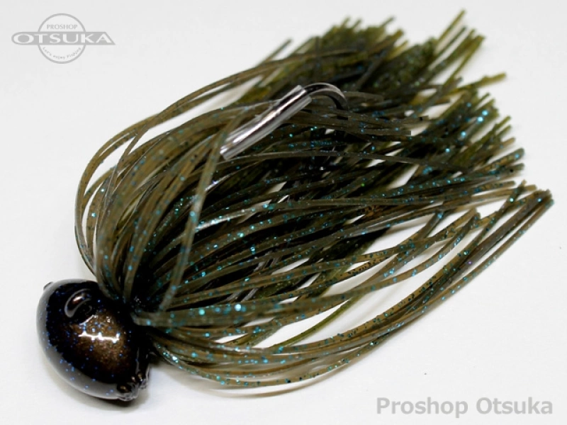 エバーグリーン フットボールジグ フットボールジグシリコンラバーモデル 3/8oz 3/8oz #211 グリーンパンプキンブルー