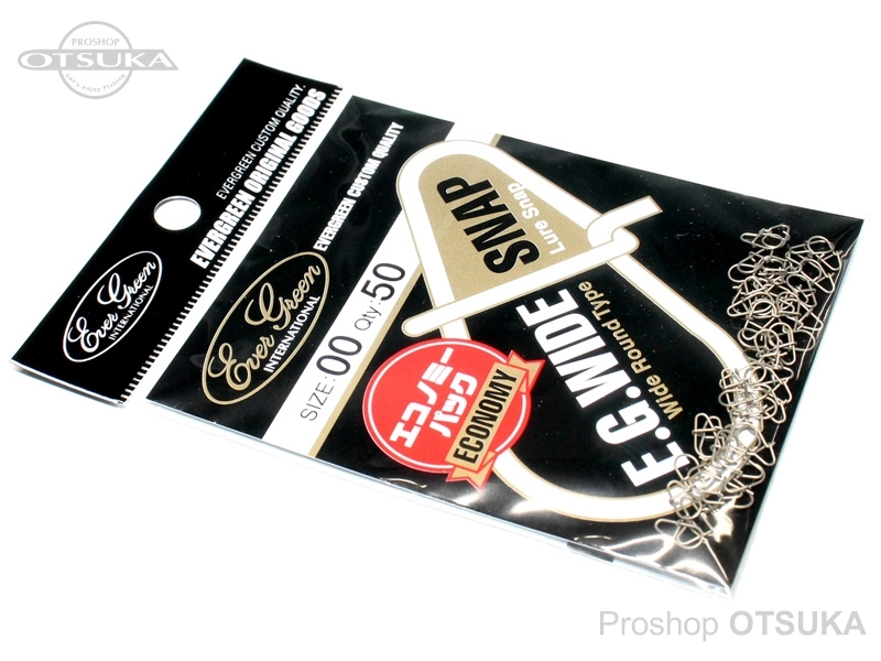 エバーグリーン スナップ ワイドスナップ #00 エコノミーパック #マットシルバー