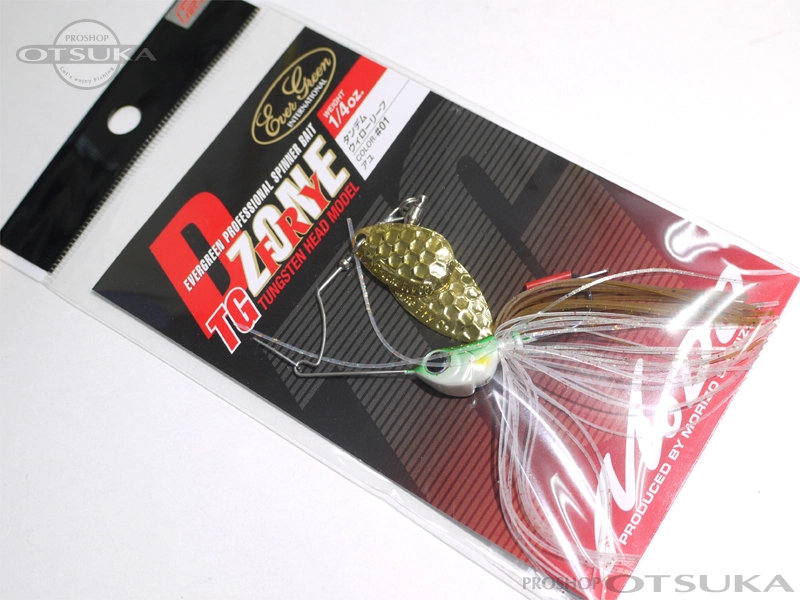 エバーグリーン Dゾーン DゾーンフライTG 1/4oz タンデムウィロー Feco エコタックル認定 #01アユ
