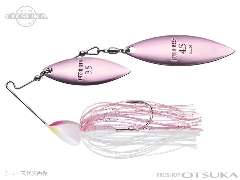 エバーグリーン ジャングルウォーカー ジャングルウォーカーミニ 3/8oz DW 3/8oz ダブルウィロー #154コットンキャンディー