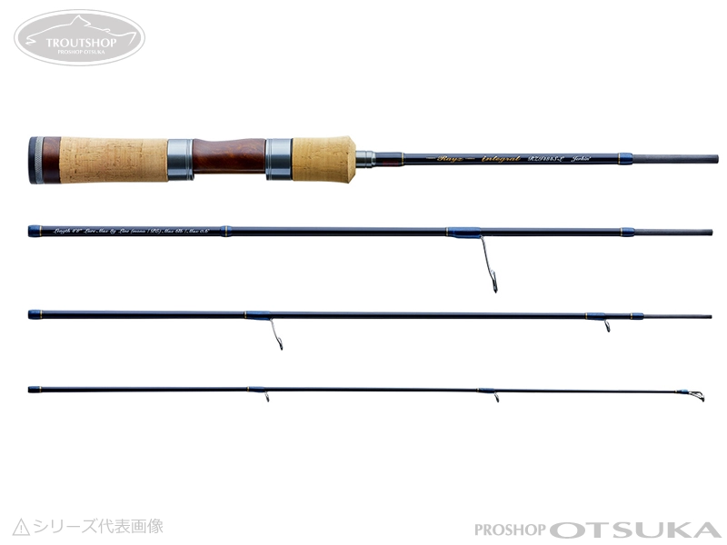 テンリュウ レイズ インテグラル RZI484S-L 4ft8in ルアーMAX8g PE MAX0.6号 -