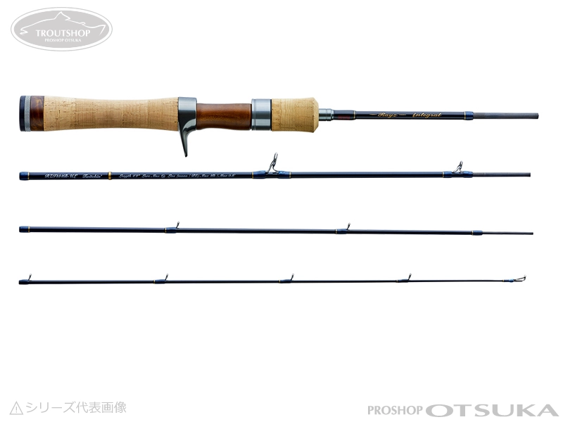 ロッド渓流 レイズ インテグラル RZI484B-UL テンリュウ