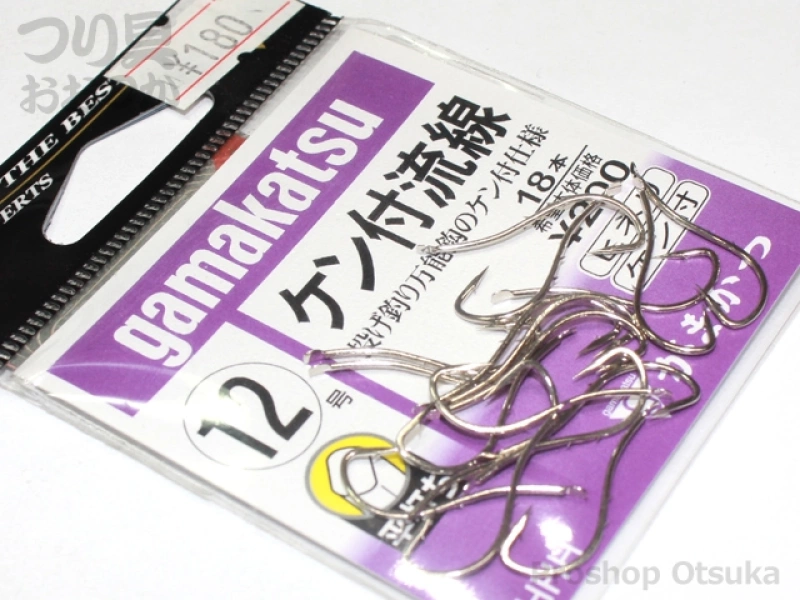 がまかつ ケン付流線 - 12号 白