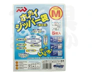 マルシン漁具 ホイホイジッパー袋 -   M 横25×縦23cm×マチ10cm