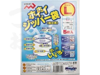 マルシン漁具 ホイホイジッパー袋 -   L 横30×縦27cm×マチ11cm