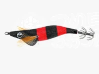Marushin Gyogu Supreme Dropper Egi -  Size 3 Black Red Z (Glow in the Dark) Size 2.5 10g