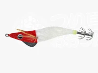 Marushin Gyogu Supreme Dropper Egi -  Size 7 Red White (Blue Night Glow) Size 2.5 10g