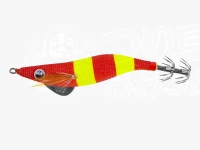 Marushin Gyogu Supreme Dropper Egi -  Size 19 Red Yellow Z (Fluorescent UV Color) Size 2.5 10g