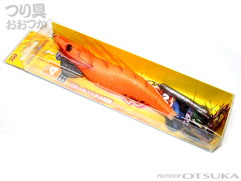 マルシン漁具 ダンシング八ちゃん ダンシング八ちゃん 4号 #オレンジ