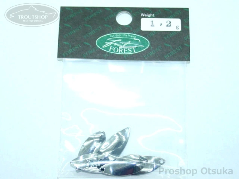フォレスト ファクター 1.2g ブランクセット - シルバーメッキ