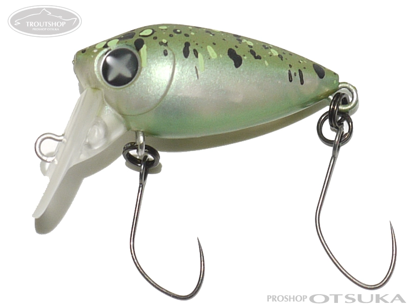 フォレスト エスクラ 25F 25mm 1.4g フローティング #7 イケイケグリーン