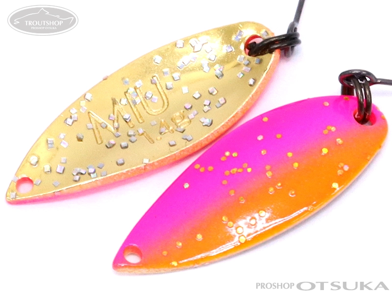 フォレスト ミュー ミュー 1.4g 1.4g 1091カラー #放流オレピン