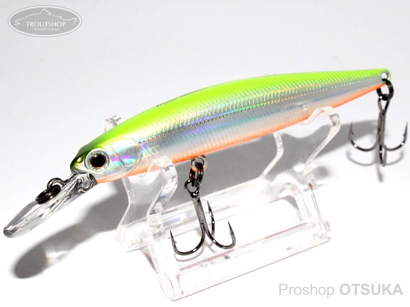 ジップベイツ リッジミディアムディープ リッジミディアムディープ86SS 86mm 8.9g スローシンキング #205 ストリームチャート