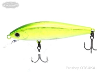 zip baits rigge flat - Rigge  Flat 60S Size 317 EM/Shiny Lime 62mm 6.8g Heavy Sinking