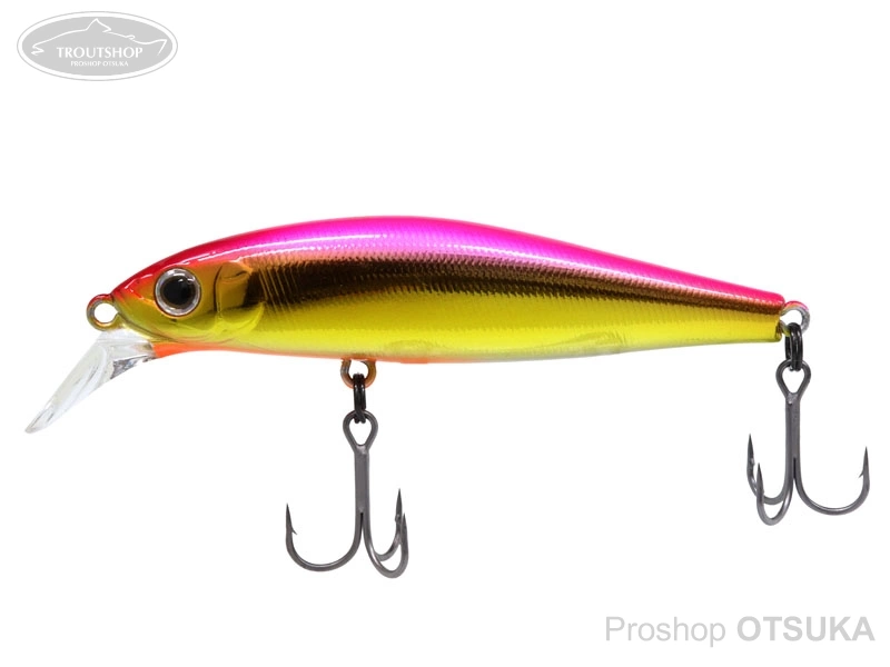 ジップベイツ リッジフラット リッジフラット80S 80mm 13.4g ヘビーシンキング #218 ゴールドピンク