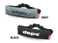 デプス ライフジャケット - オートインフレータブルPFD DPS-9320RS #ブラック 自動膨張式 タイプA 船検査対応